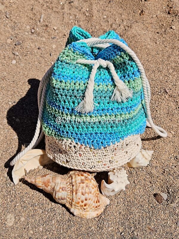 Beach Waves Bucket Bag - Image 2