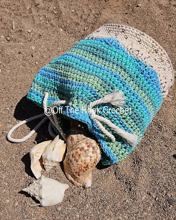 Beach Waves Bucket Bag