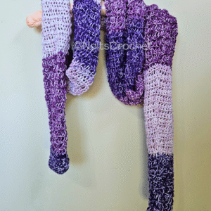 Wrap Around Shrug – Shades of Purple