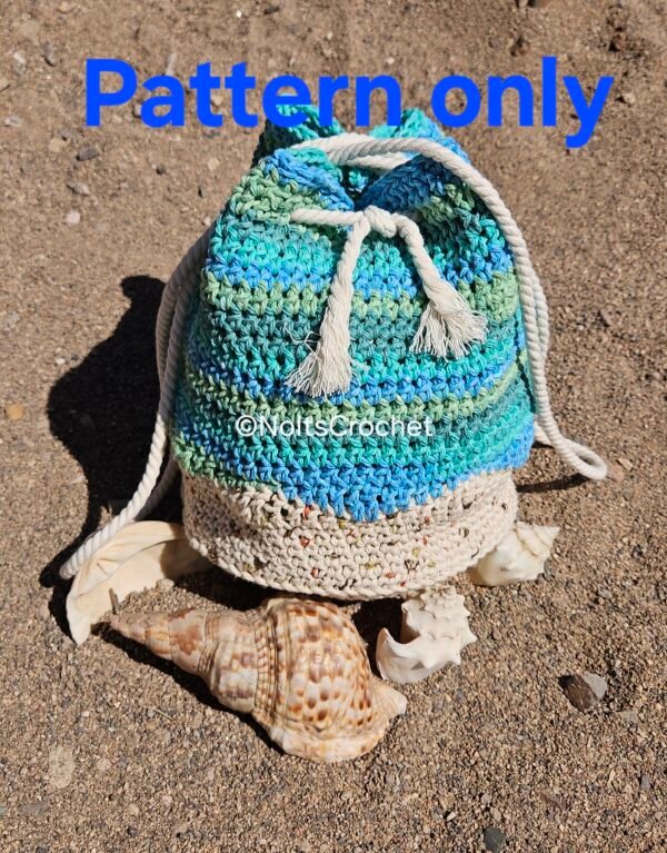 Beach Waves Bucket Bag (Pattern ONLY)